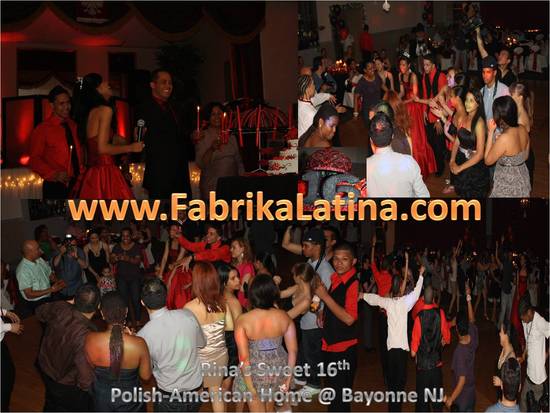 photo of Rina's Sweet 16th @ Polish American Home Bayonne NJ 2